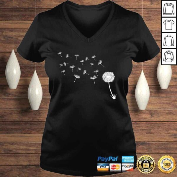 Dandelion puff ball with flying seeds Shirt - Image 2