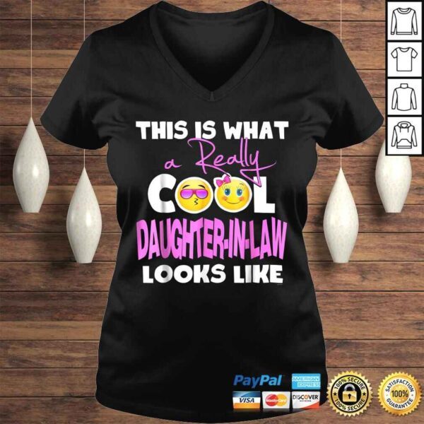 Daughterinlaw Gifts from father or mother in law TShirt - Image 2