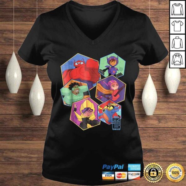 Disney Big Hero 6 TV Series Group Six Hex Graphic TShirt - Image 2