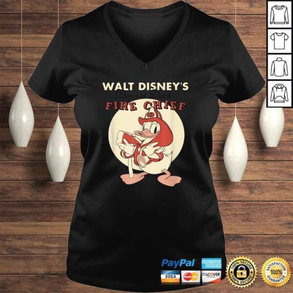 Disney Donald Duck Fire Chief Tee T-Shirt - Image 2