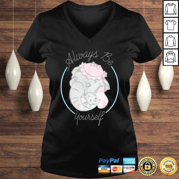 Disney Dumbo And Mrs. Jumbo Always Be Yourself Shirt - Image 2