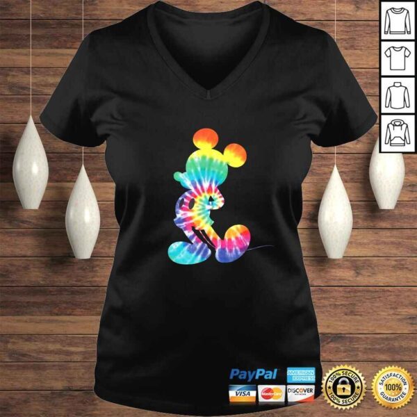 Disney Mickey Mouse Rainbow Tie Dye TShirt - Image 2