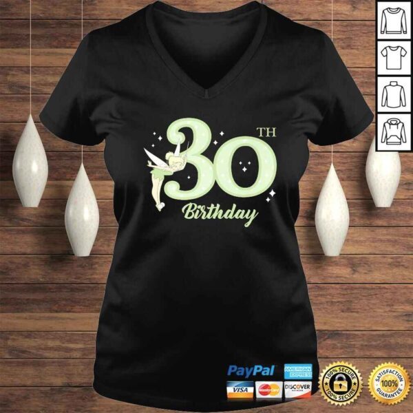 Disney Peter Pan 30th Birthday Tinkerbell Portrait Shirt - Image 2