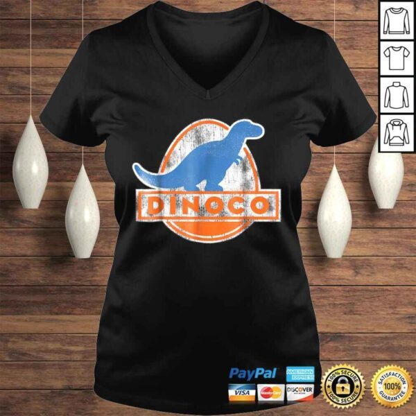 Disney Pixar Cars Iconic DINOCO Dinosaur Logo TShirt - Image 2