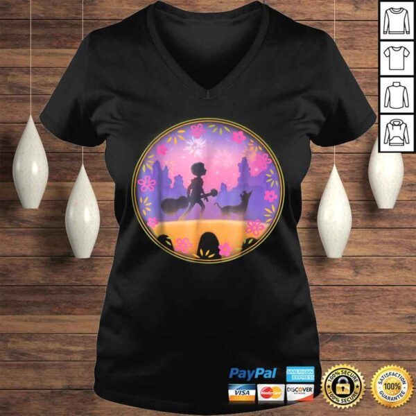 Disney Pixar Coco Miguel Dante Bridge Fireworks TShirt - Image 2