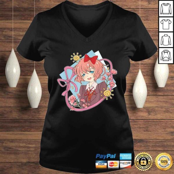 Doki Doki Literature Club Sayori Manga  DLC030 Shirt - Image 2