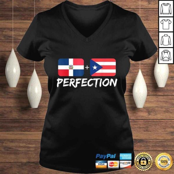 Dominican Plus Puerto Rican Perfection Mix TShirt Gift - Image 2