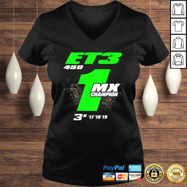 ET3 MOTOCROSS 2019 MX CHAMP 450 PRO Shirt - Image 2