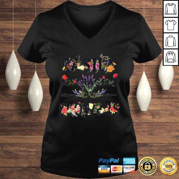 Easily Distracted by Flowers Gardening Lover TShirt - Image 2