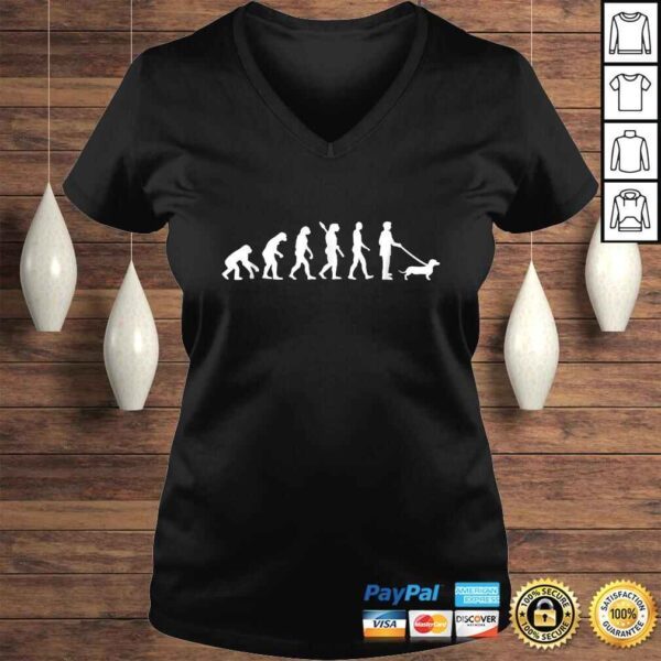 Evolution Dachshund TShirt - Image 2