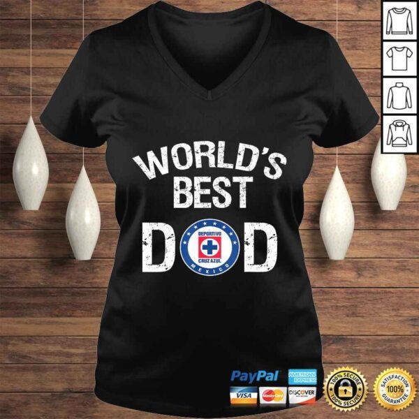 FC Cruz Azul Mexico World's Best Dad Father's Day Gift - Image 2