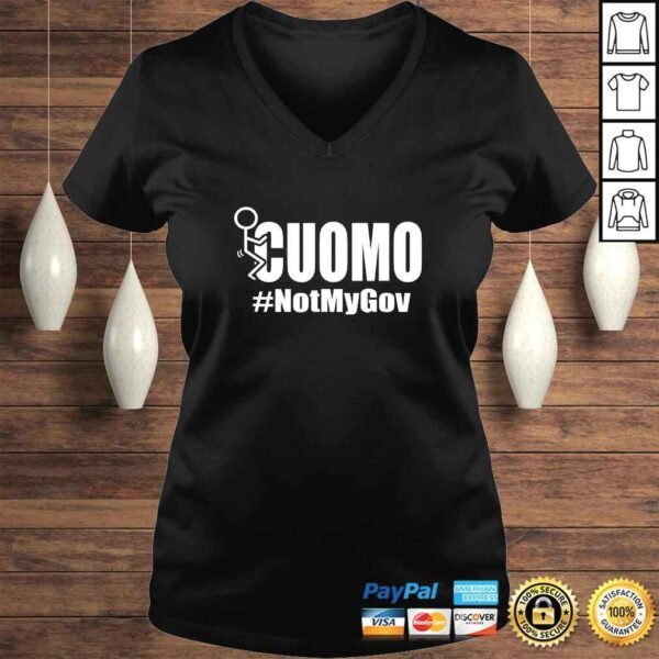 Fuck Cuomo Not My Governor No Mo Cuomo FUAC NY Governor Gift TShirt - Image 2