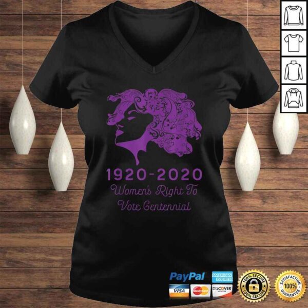 Funny 1920 - 2020 Women's Right To Vote Centennial Gift Top - Image 2