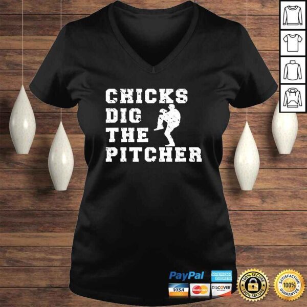 Funny Baseball Pitcher Shirt - Image 2