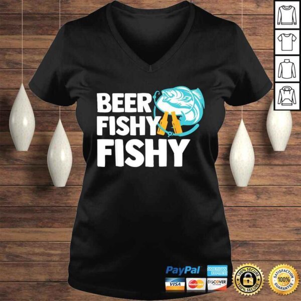 Funny Beer Fishy Fishy Funny Fishing Drinking Joke TShirt - Image 2