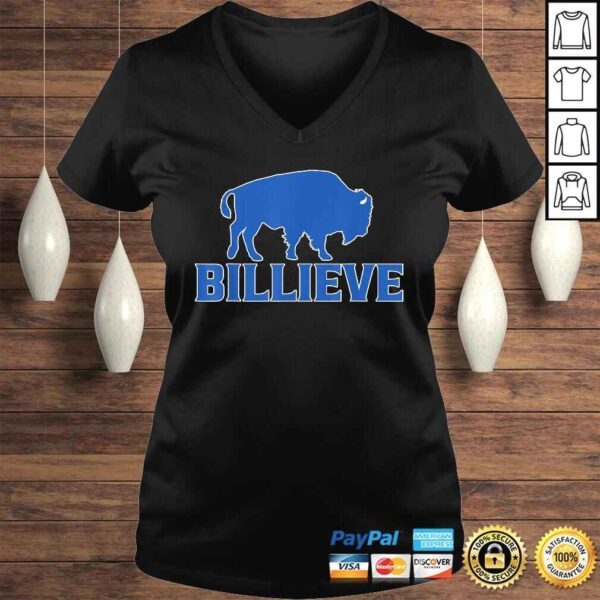 Funny Billieve - Bills Mafia Buffalo Football Fan Shirt - Image 2