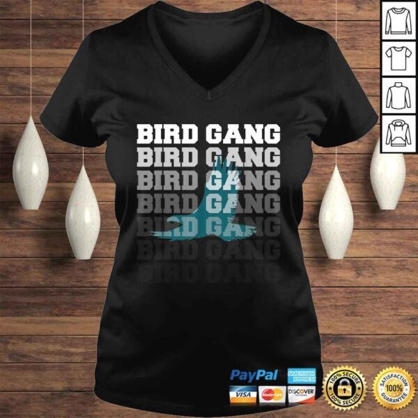 Funny Bird Gang Vintage Eagle Philadelphia Sports Fan Tee Shirt - Image 2