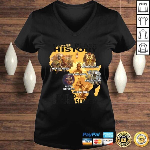 Funny Black Awareness Afrocentric Attire African American Slavery TShirt Gift - Image 2