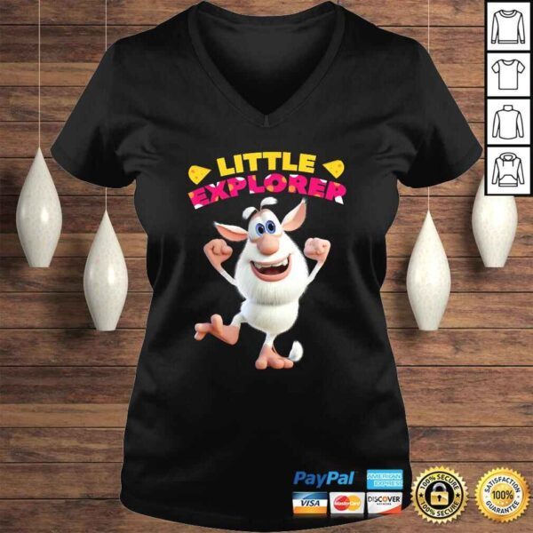 Funny Booba Little Explorer Happy Birthday Gift for Son Daughter Shirt - Image 2