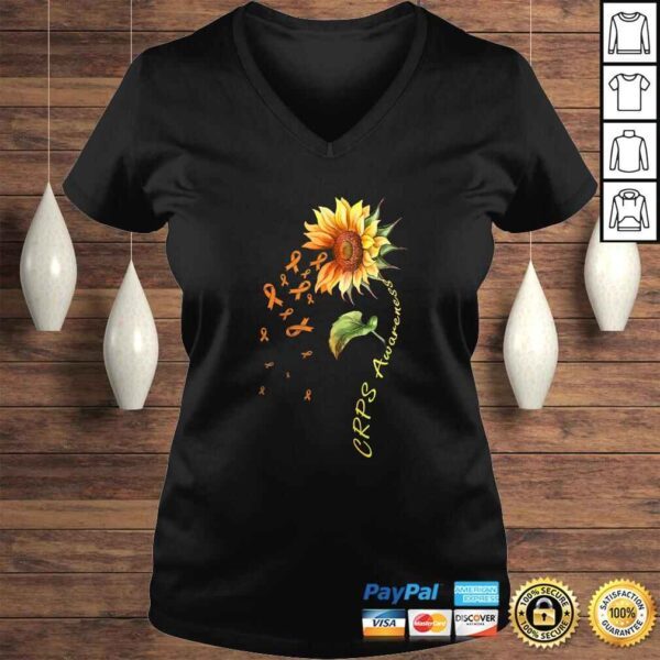 Funny CRPS Awareness Sunflower Shirt - Image 2