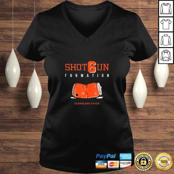 Funny Cleveland Shot Gun Formation TShirt - Image 2