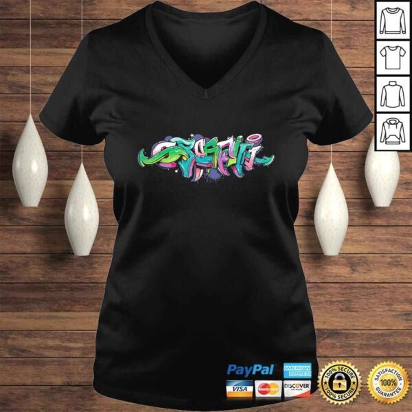 Funny Graffiti Artist Street Art Graffiti Tag Urban Graffitis Tee T-Shirt - Image 2