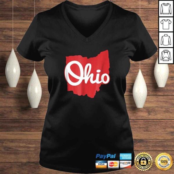 Funny I Love My Ohio Home Script Ohio Shirt - Image 2