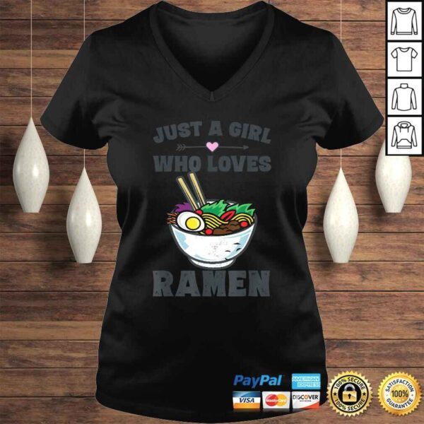 Funny Japanese Ramen Noodles Shirt Girls Anime Lovers Gifts - Image 2