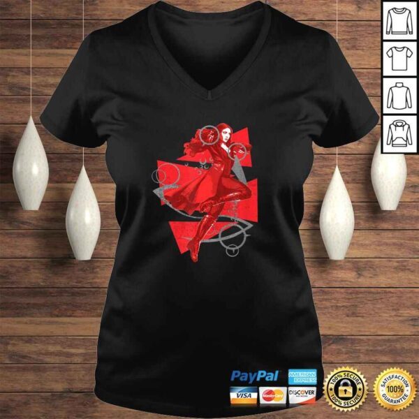 Funny Marvel Scarlet Witch Wanda Maximoff Gift TShirt - Image 2