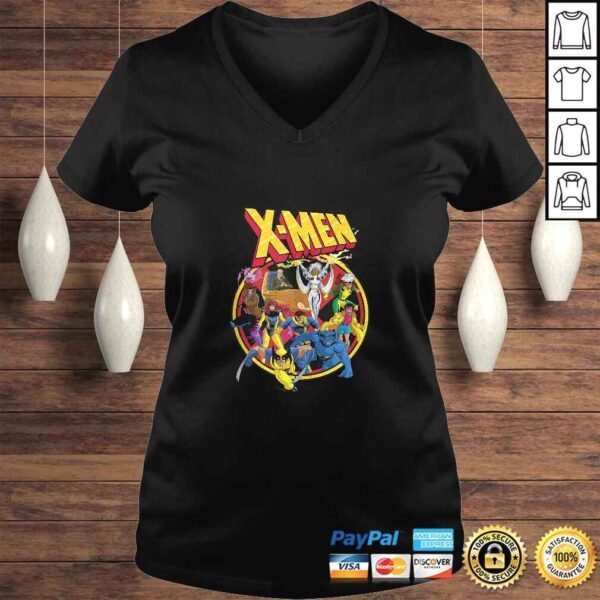 Funny Marvel X-Men Animated Series Retro 90s Tee T-Shirt - Image 2