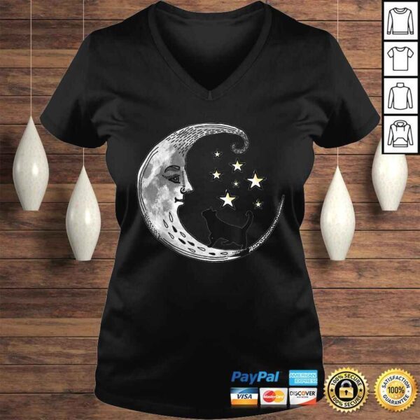 Funny Moon and Stars with Black CaGift Top - Image 2