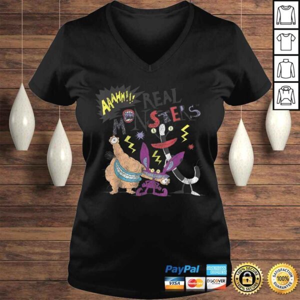 Funny Nickelodeon Ahh Real Monsters Friends Group ShoShirt - Image 2