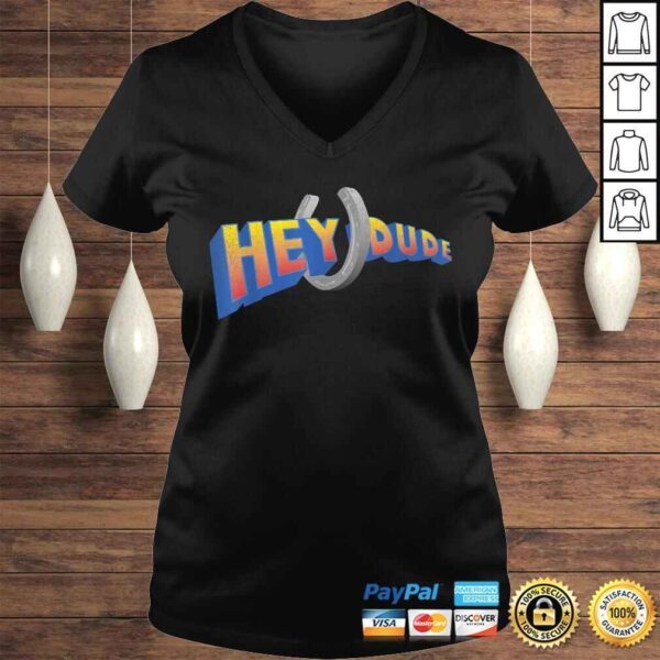 Funny Nickelodeon Hey Dude TV Show Logo TShirt - Image 2