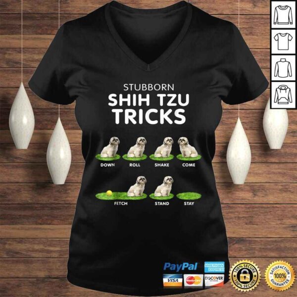 Funny Shih Tzu Trick Shirt for men, women & kids dog lover - Image 2