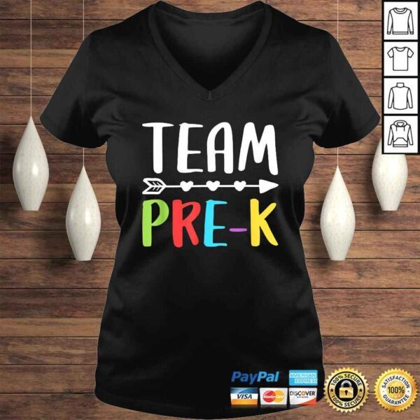 Funny Team Pre-K Shirt Teacher Back To School Shirt - Image 2