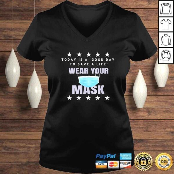 Funny WEAR YOUR MASK Shirt - Image 2