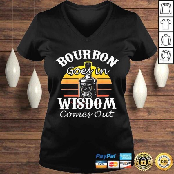 Funny Whiskey Bourbon Drinking Shirt for Whisky Fans - Image 2