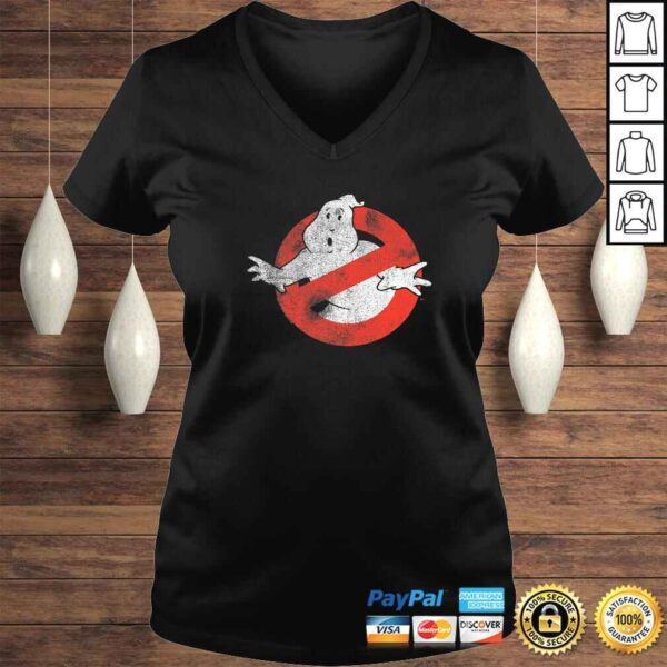 Ghostbusters Distressed No Ghost No Type Shirt - Image 2