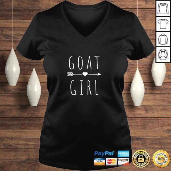 Goat Girl I Love Goats Gifts for Farm Animal Lovers Pullover Hoodie - Image 2