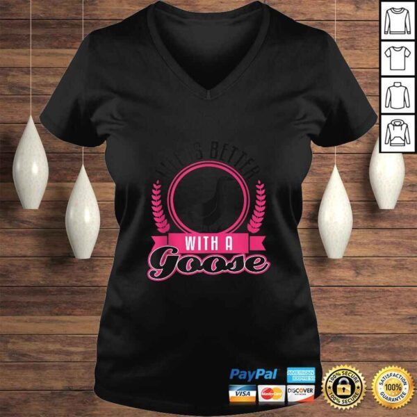 Goose Funny Geese Mom Dad Canadian Christmas Gag Gift Gift TShirt - Image 2