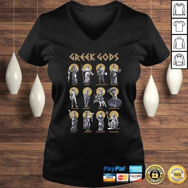 Greek Gods Greek Mithology Ancient Legends Shirt - Image 2