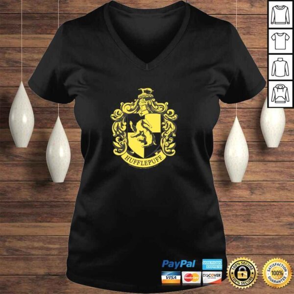 Harry Potter Hufflepuff Crest Pullover Hoodie - Image 2