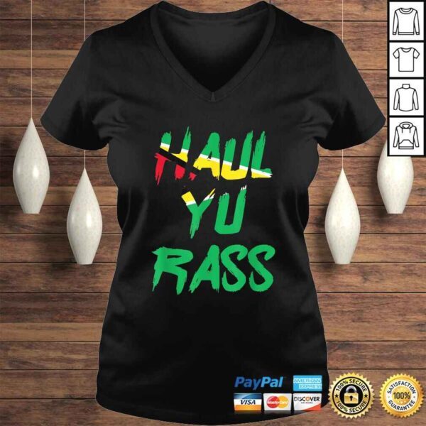 Haul Yu Rass Guyanese Guyana Afro Pride Creole Shirt - Image 2