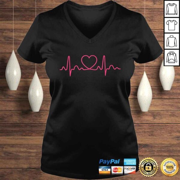 Heartbeat Doctor Nurse Medical TShirt - Image 2