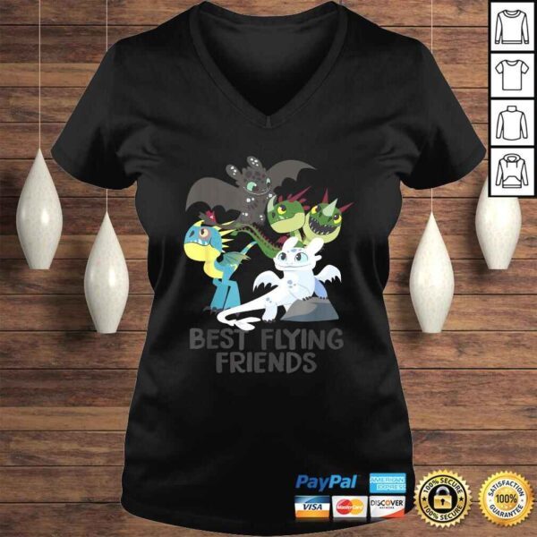 How to Train Your Dragon 3 Hidden World Best Friends TShirt - Image 2