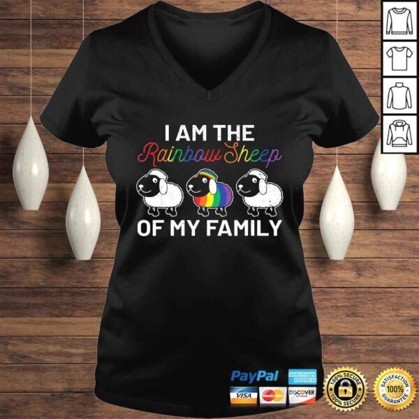 I Am The Rainbow Sheep Of My Family Im My LGBT Pride SupporTShirt - Image 2