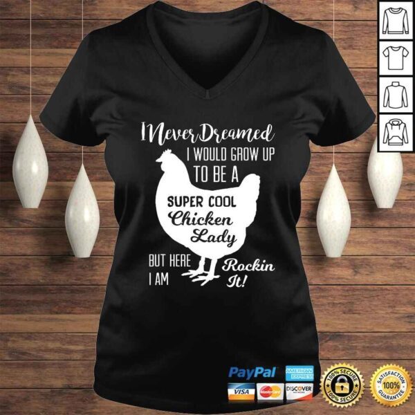 I NEVER DREAMED ID BE A CRAZY CHICK LADY BY I AM ROCKING IGift Top - Image 2