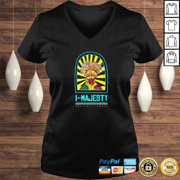 I-Majesty Selassie Sun Beam Rasta Shirt King Jersey - Image 2