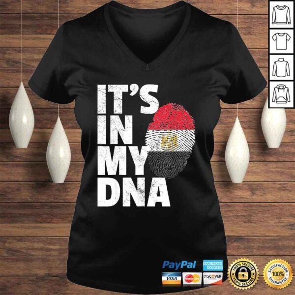 IT'S IN MY DNA Egypt Egyptian Flag Shirt Men Women Kids TShirt Gift - Image 2