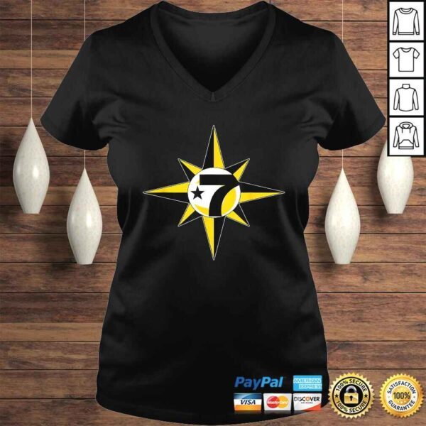 In the Name Of Allah 7 Logo Crescent Star 5 percent TShirt - Image 2